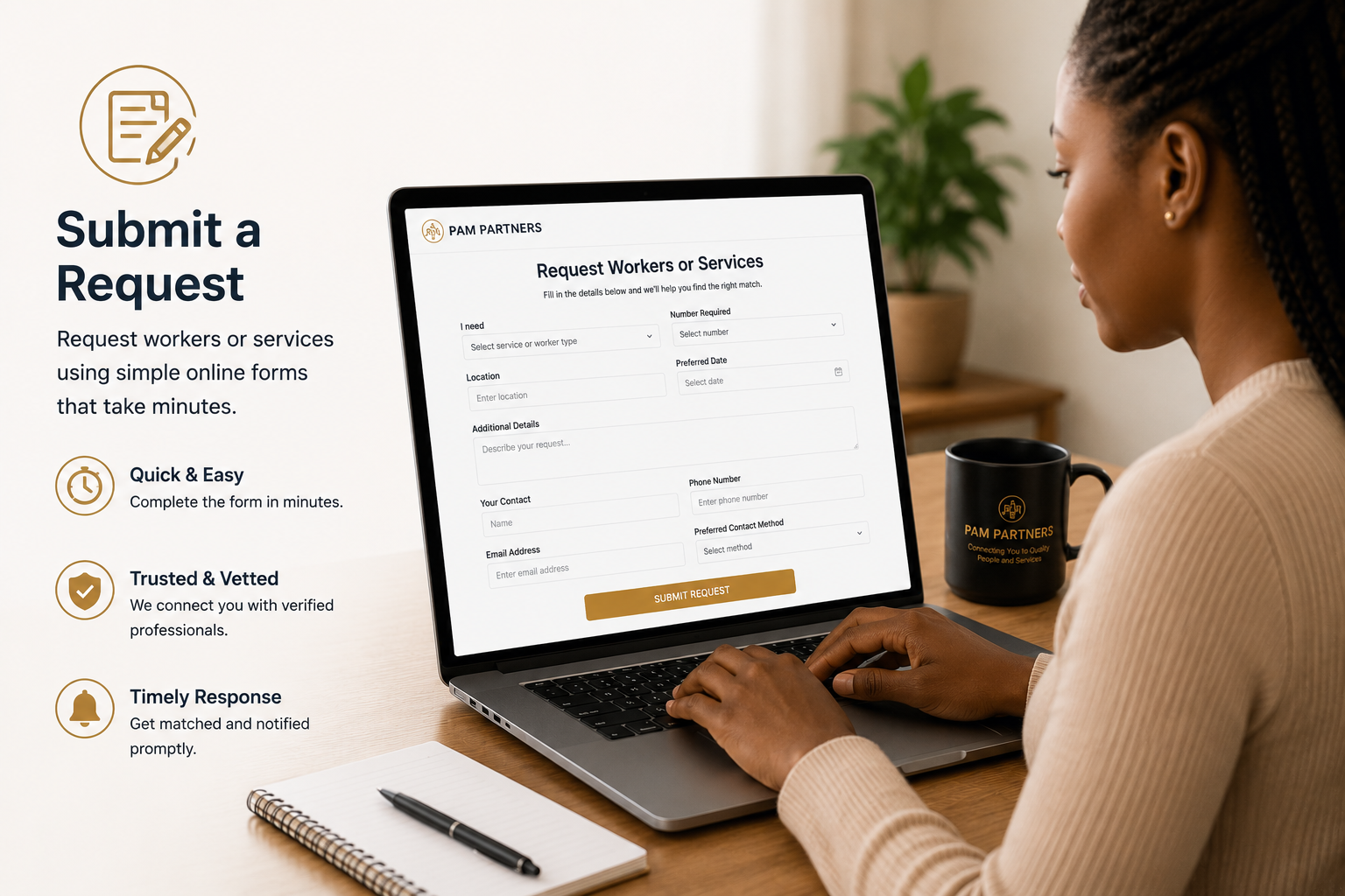 Submit a request