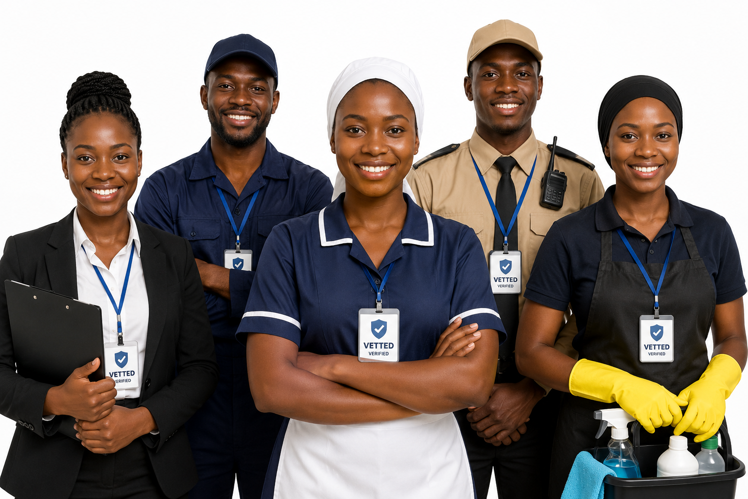 Vetted workers in Uganda